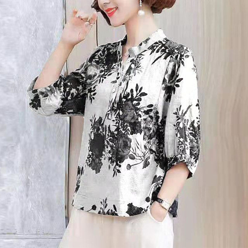 Tie Dye Shirt Vintage - Thời Trang Nữ Vintage Rời Áo