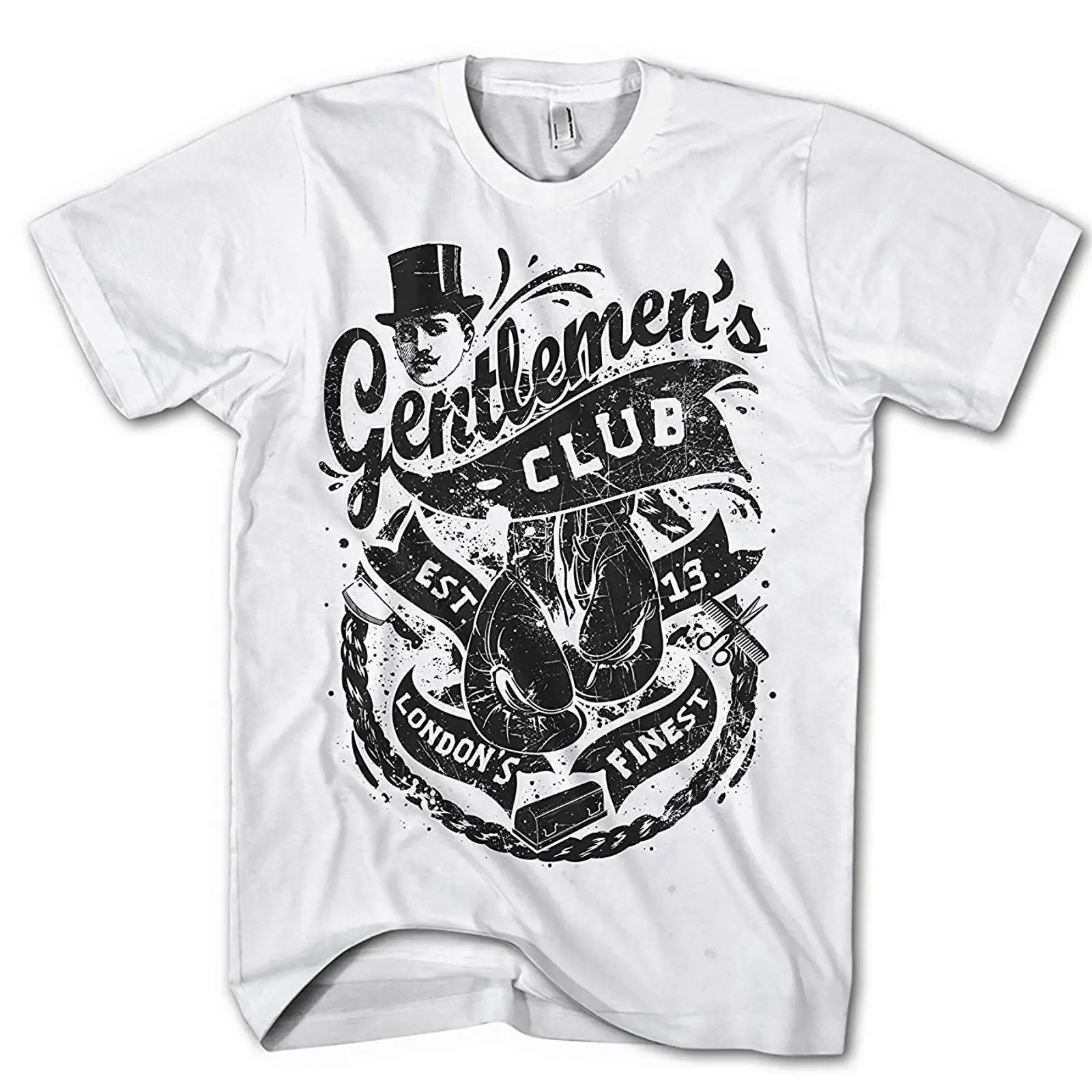 Vintage Fashion London - Men's T Shirt Gentleman Boxing Club