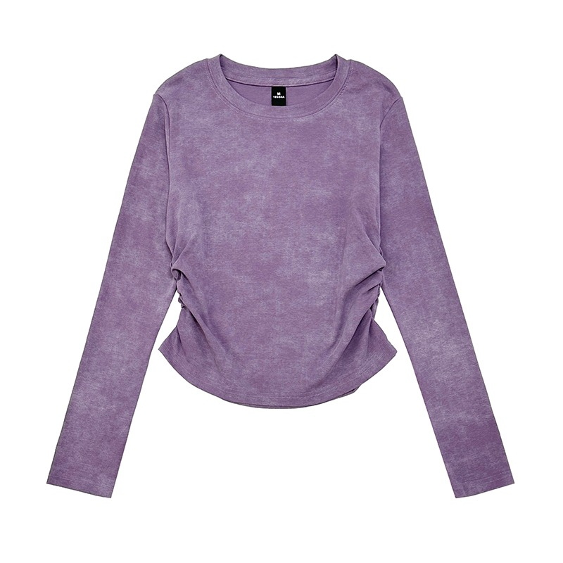 Tie Dye Shirt Vintage - AOSSVIAO 2026 Autumn Winter Women Tops