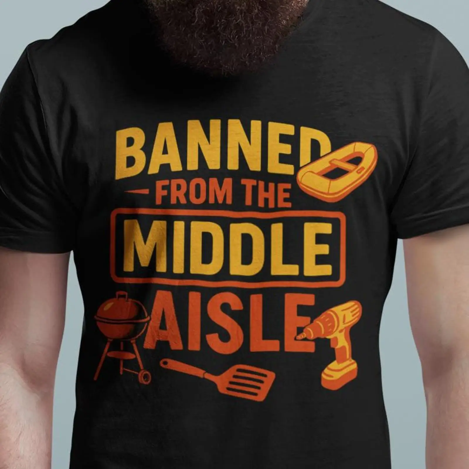 Vintage Fashion Buyer - Funny Dad T Shirt Banned From