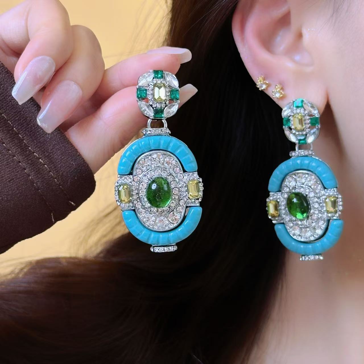 Vintage Turquoise Emerald Silv - đánh giá và giá Vintage Fashion Eras