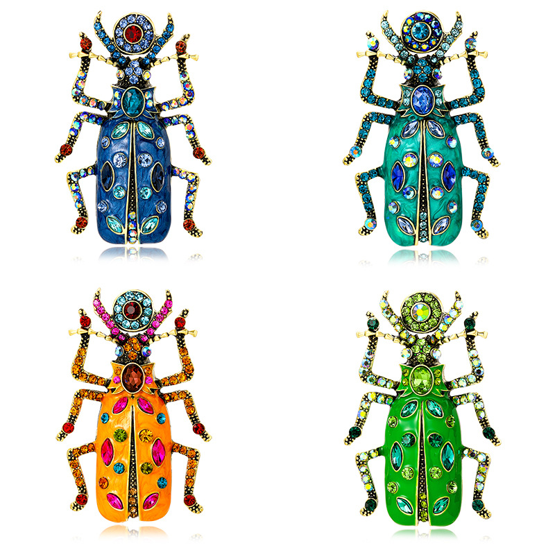 Vintage Beetle Brooch - Retro  - đánh giá và giá Vintage Fashion Bug