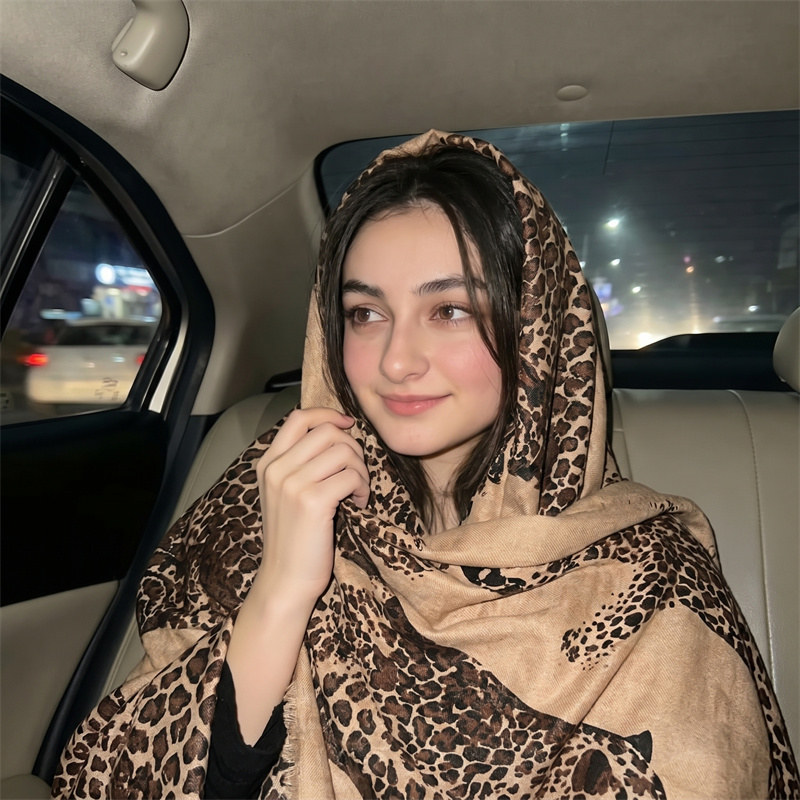 Vintage Leopard Print Hijab an - đánh giá và giá Vintage Fashion For Women