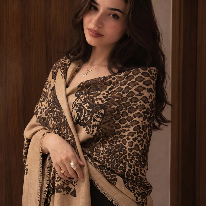 Vintage Leopard Print Hijab an - đánh giá và giá Vintage Fashion For Women