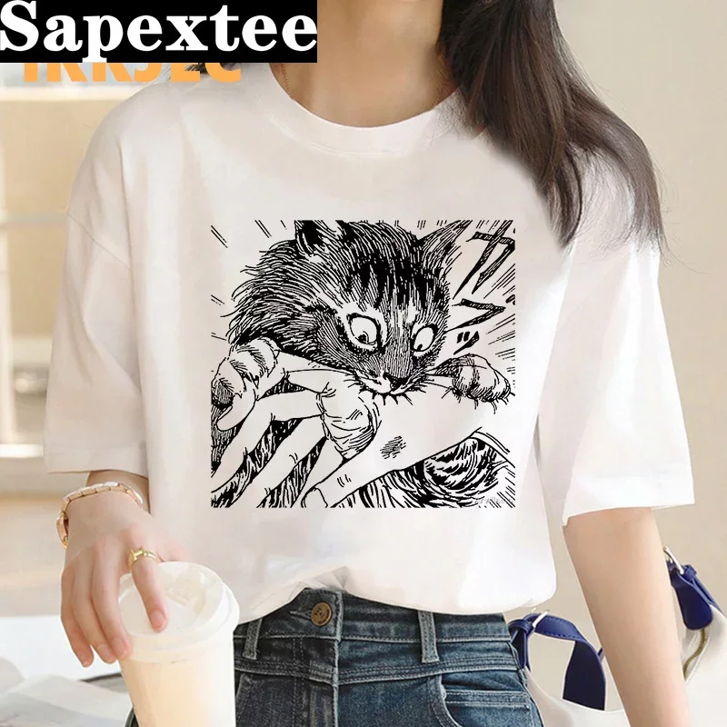 junji ito t-shirt women haraju - đánh giá và giá Tie Dye Shirt Vintage