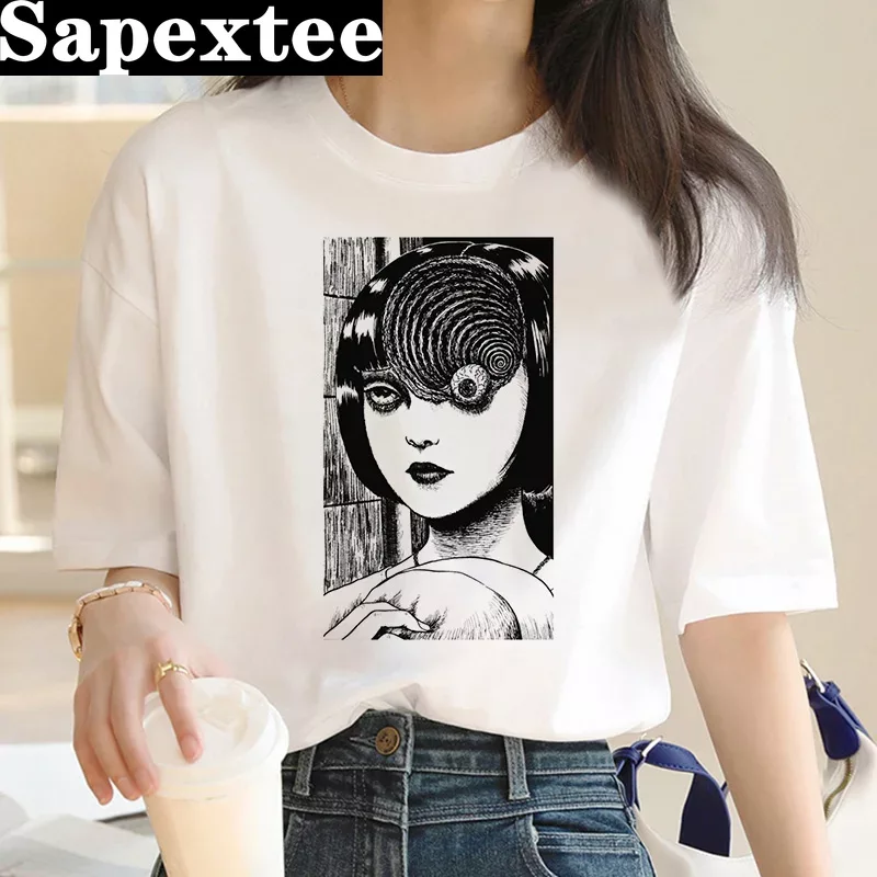 junji ito t-shirt women haraju - đánh giá và giá Tie Dye Shirt Vintage