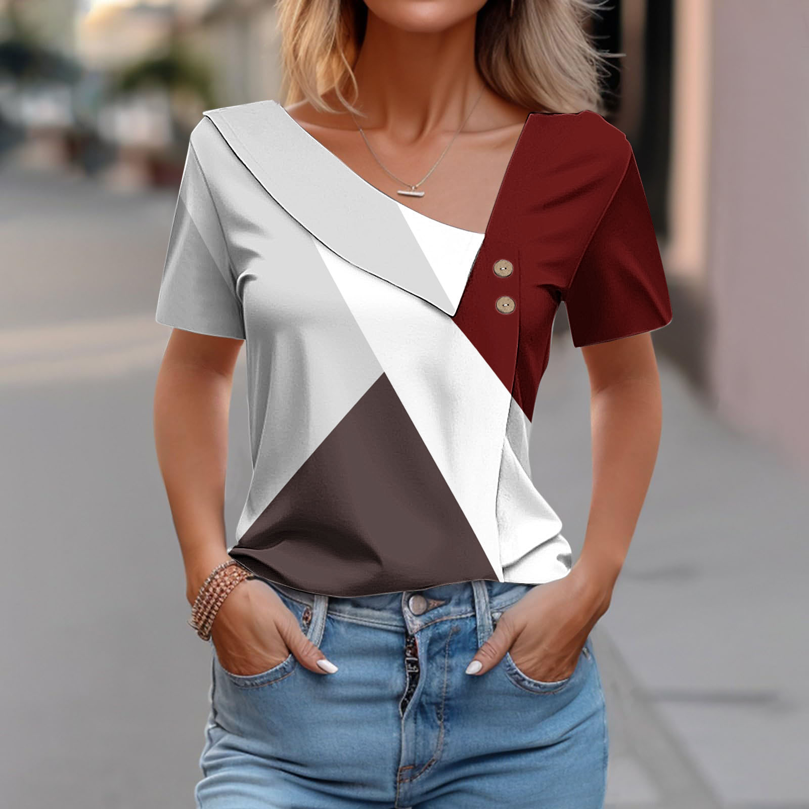 Fashion Short Sleeve Women T S - đánh giá và giá Tie Dye Shirt Vintage