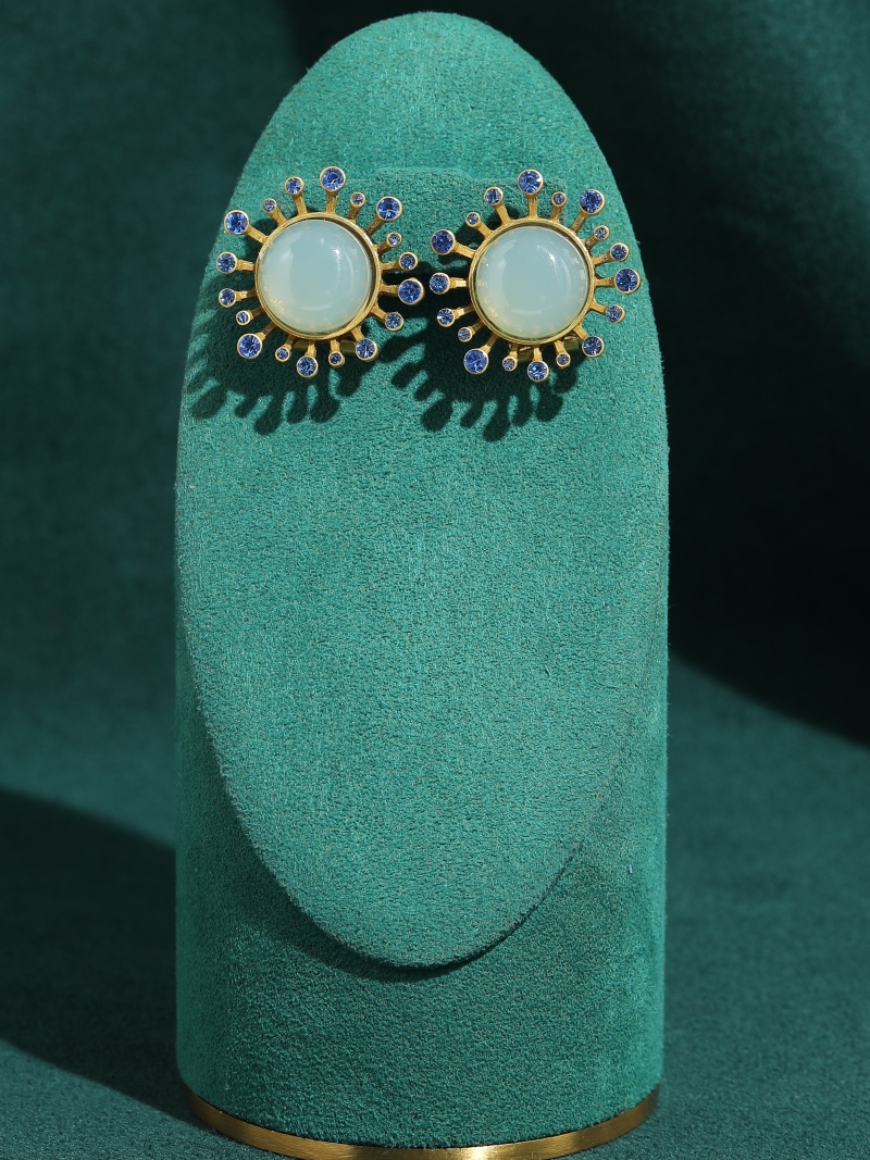 Vintage Green Agate Earrings A - đánh giá và giá Vintage Fashion Trends 2026