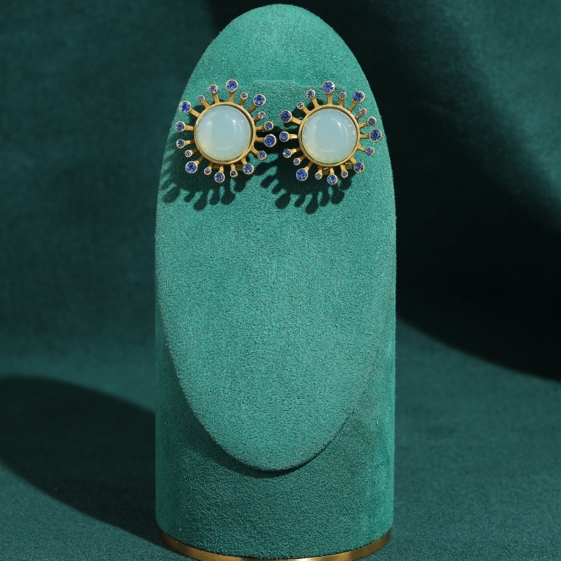 Vintage Green Agate Earrings A - đánh giá và giá Vintage Fashion Trends 2026