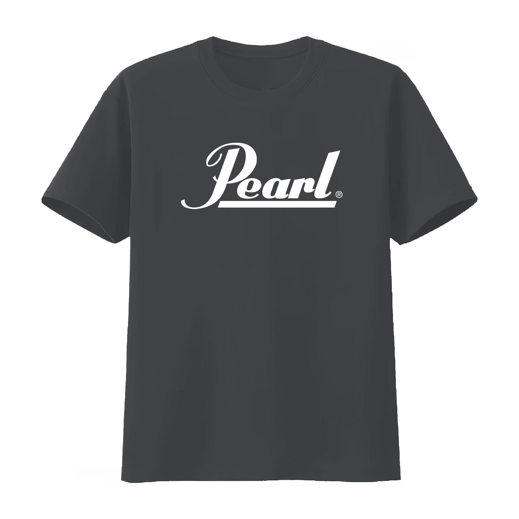 Pearl Drums Logo T Shirt Black - đánh giá và giá Vintage Fashion Icons