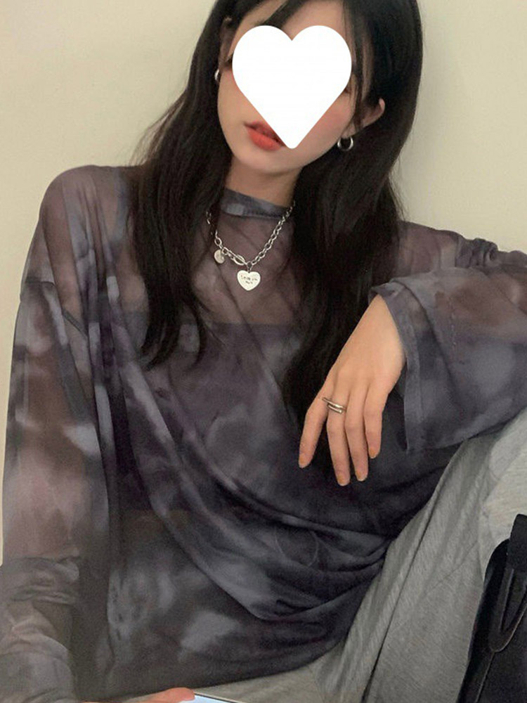 T-shirt Women Tie Dye Long Sle - đánh giá và giá Tie Dye Shirt Vintage