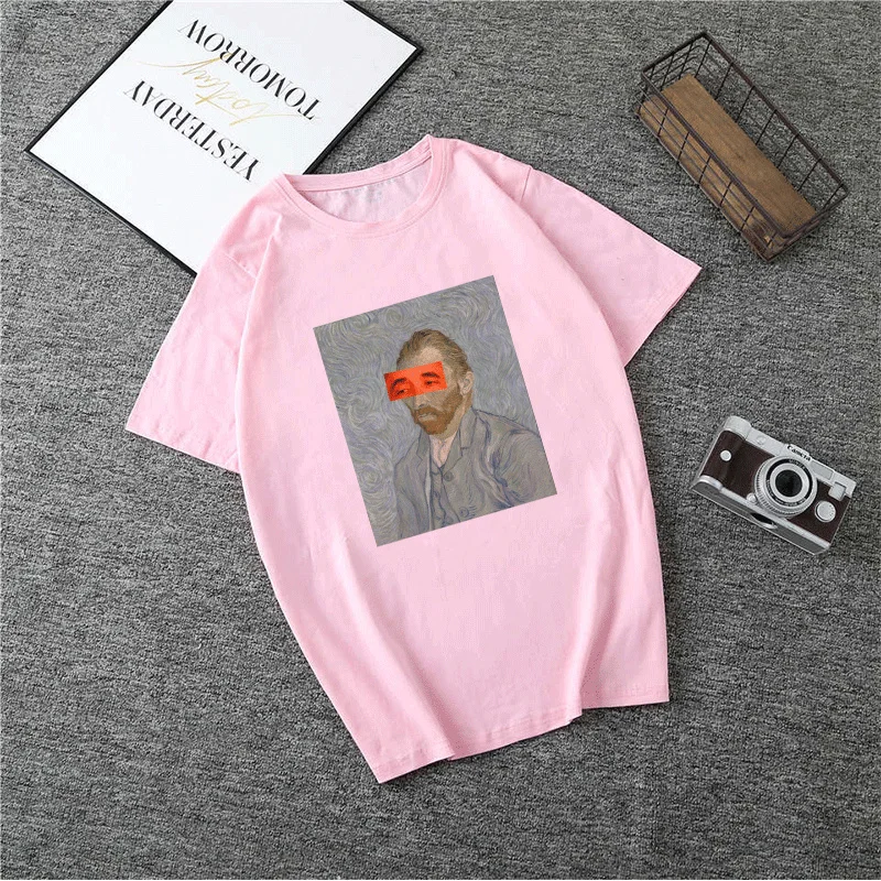 Summer New 2019 Harajuku Vinta - đánh giá và giá Tie Dye Shirt Vintage