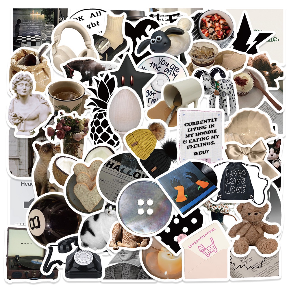 60PCS Modern Fashion 3D Classi - đánh giá và giá Vintage Fashion Store