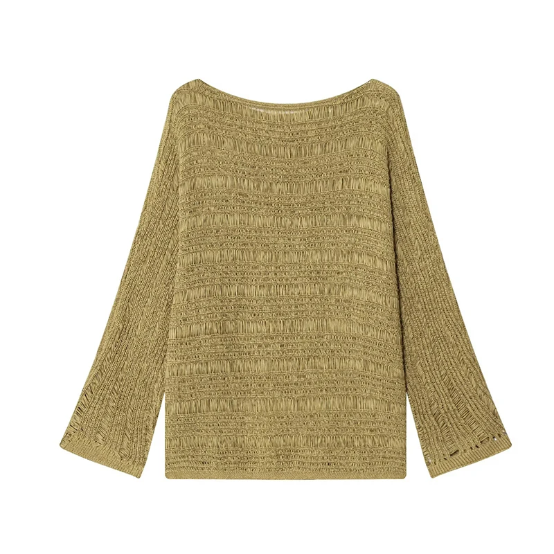 Vintage Boat Neck Knit Sweater - đánh giá và giá Vintage Fashion For Women