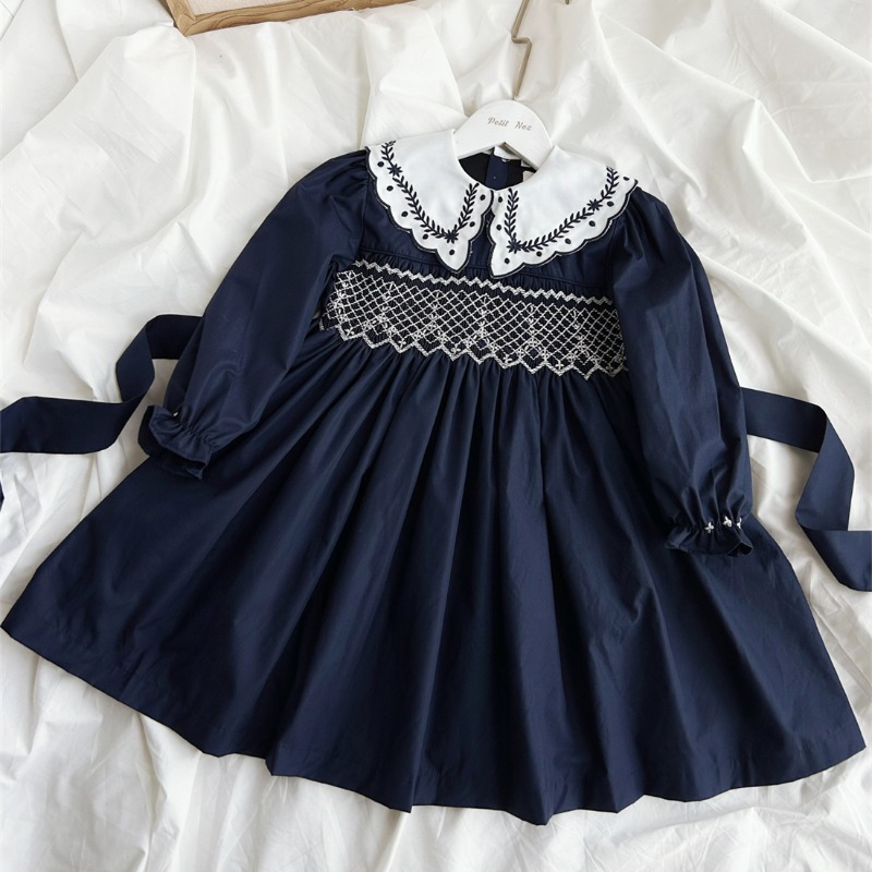 Vintage Dark Blue Hand-Embroid - đánh giá và giá Vintage Fashion La