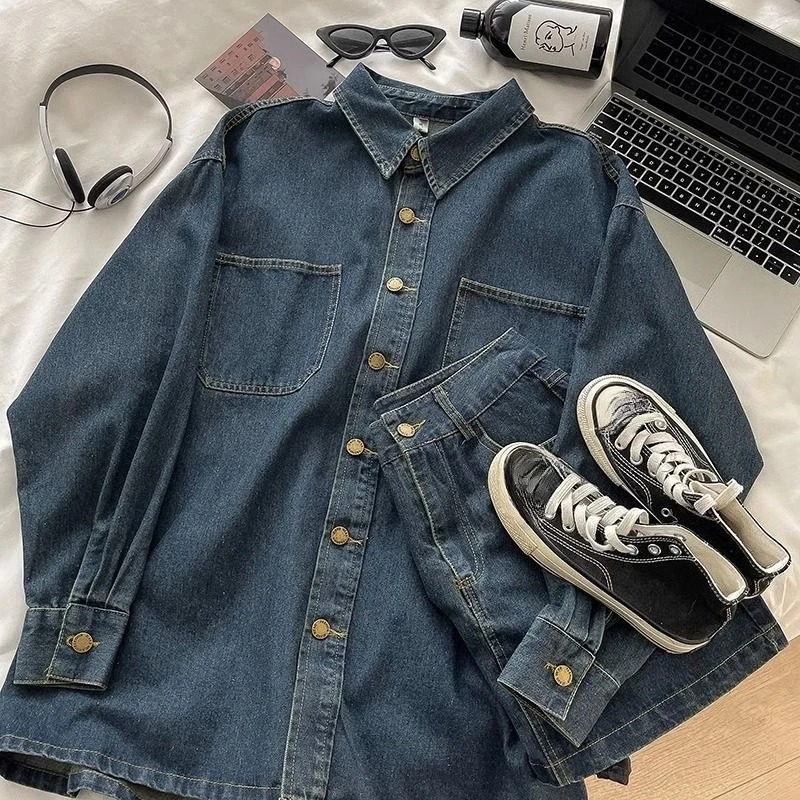Y2K Denim Skirt Set: Vintage J - đánh giá và giá Vintage Fashion Jacket