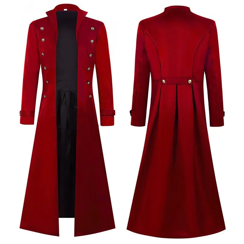 Medieval Men's Pirate Costume  - đánh giá và giá Vintage Fashion Jacket