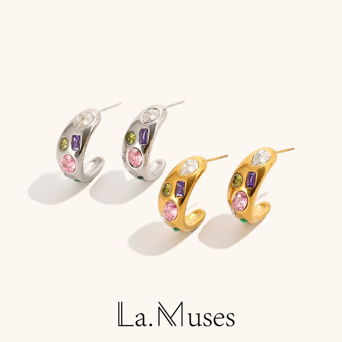 La. Muses Geometric Colored Zi - đánh giá và giá Vintage Fashion La