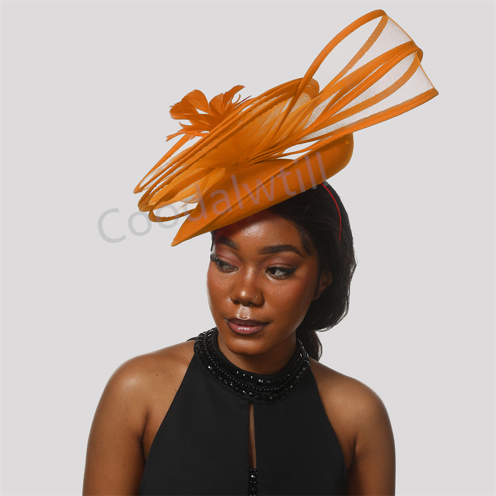 Feather Derby Hat Flower Fasci - đánh giá và giá Vintage Fashion Events