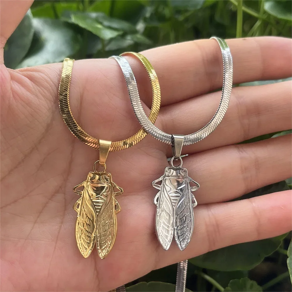 Stainless Steel Big Cicada Ant - đánh giá và giá Vintage Fashion Bug
