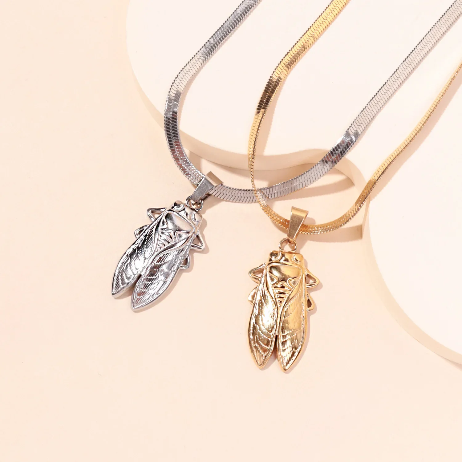 Stainless Steel Big Cicada Ant - đánh giá và giá Vintage Fashion Bug