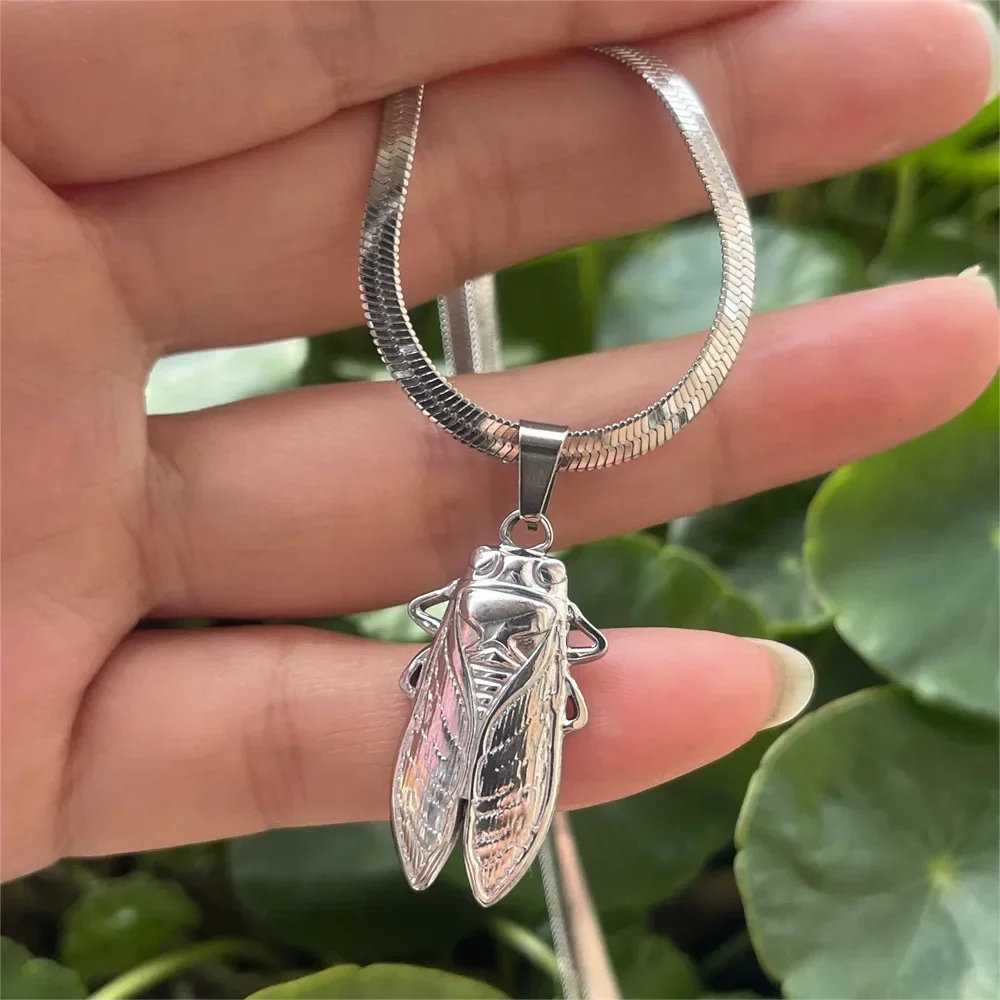 Stainless Steel Big Cicada Ant - đánh giá và giá Vintage Fashion Bug
