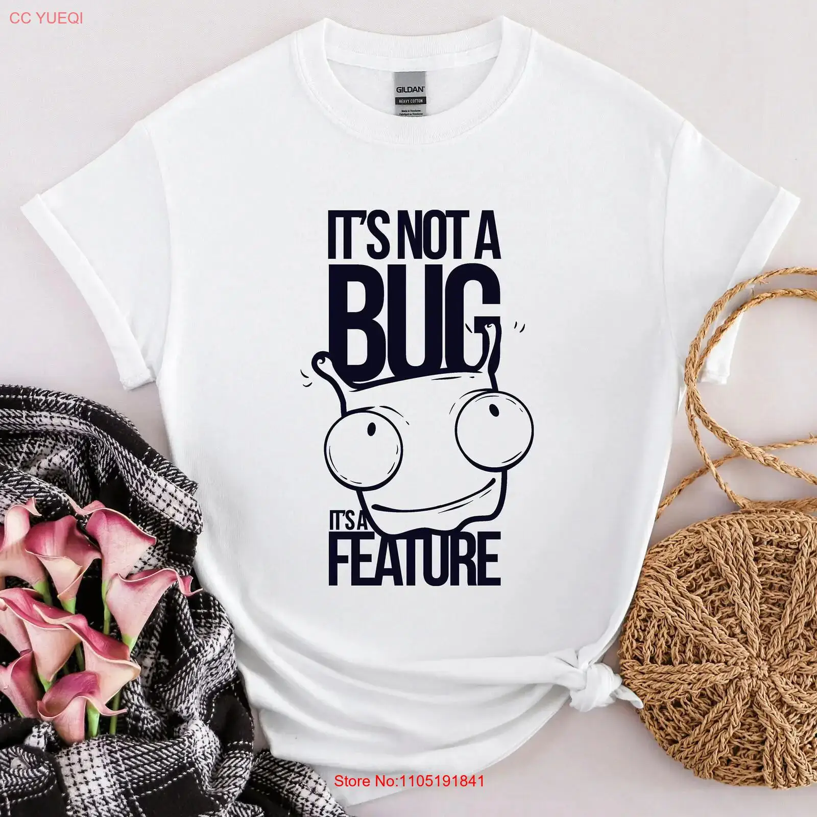 Gamer shirt its not a bug feat - đánh giá và giá Vintage Fashion Bug