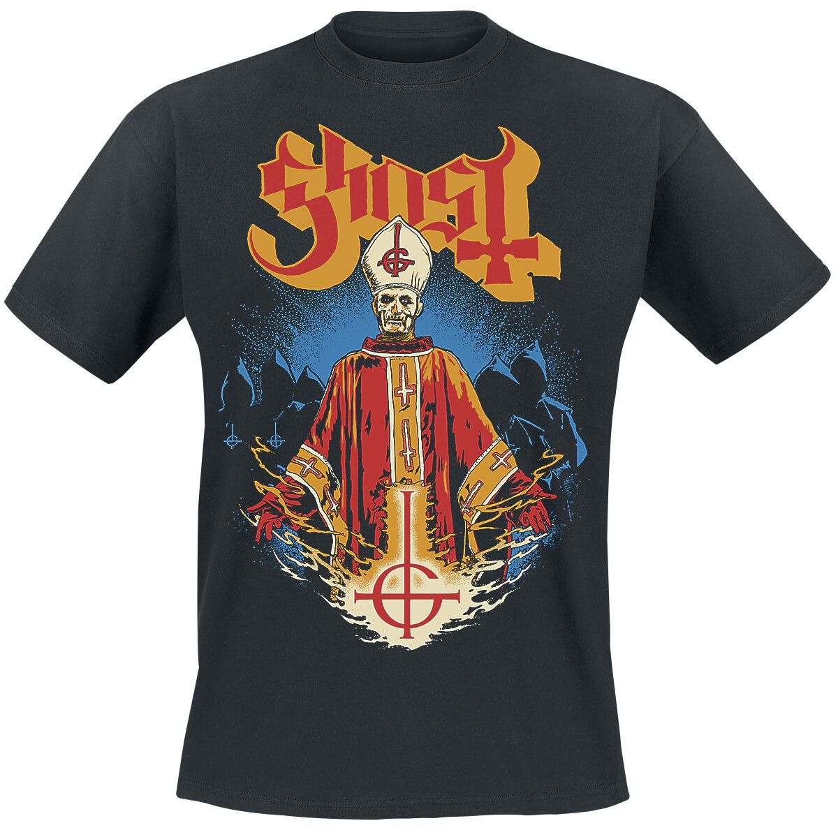 Ghost Vintage Band Logo Print  - đánh giá và giá Vintage Fashion Icons