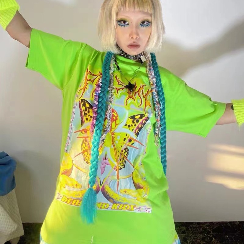 Karrcat Y2k Thẩm Mỹ T-Shirt 20 - đánh giá và giá Tie Dye Shirt Vintage
