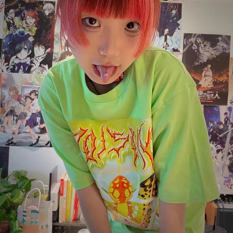 Karrcat Y2k Thẩm Mỹ T-Shirt 20 - đánh giá và giá Tie Dye Shirt Vintage