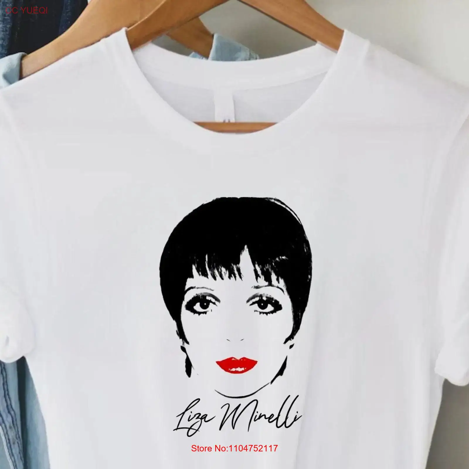 Liza Minnelli Iconic T Shirt T - đánh giá và giá Vintage Fashion Icons