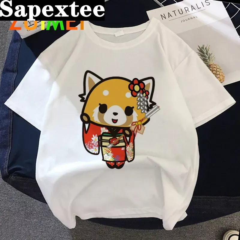 Women Anime Japanese Aggretsuk - đánh giá và giá Tie Dye Shirt Vintage