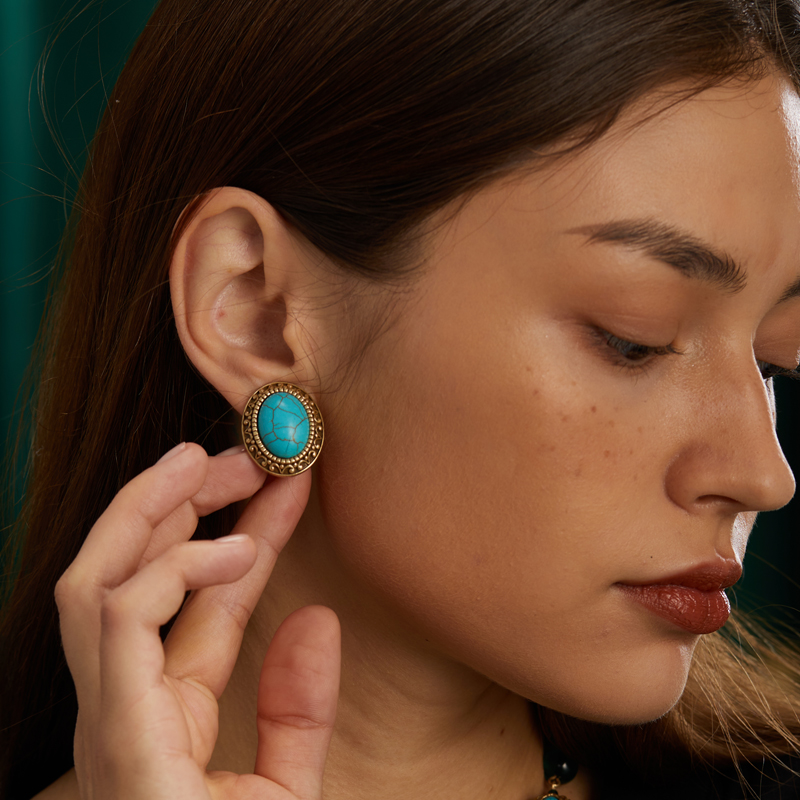 Vintage Oval Sea Blue Natural  - đánh giá và giá Vintage Fashion Trends 2026