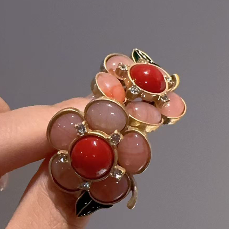 Vintage Natural Stone Pink Flo - đánh giá và giá Vintage Fashion Trends 2026
