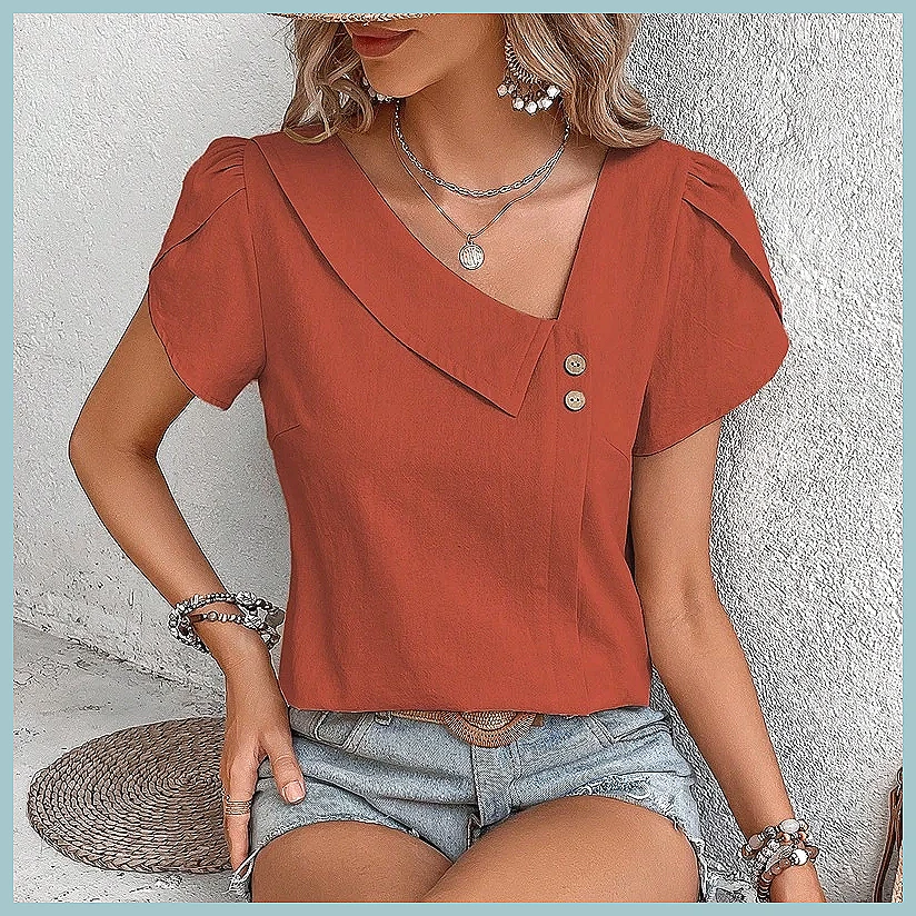 2024 Summer Vintage Solid Colo - đánh giá và giá Vintage Fashion For Women