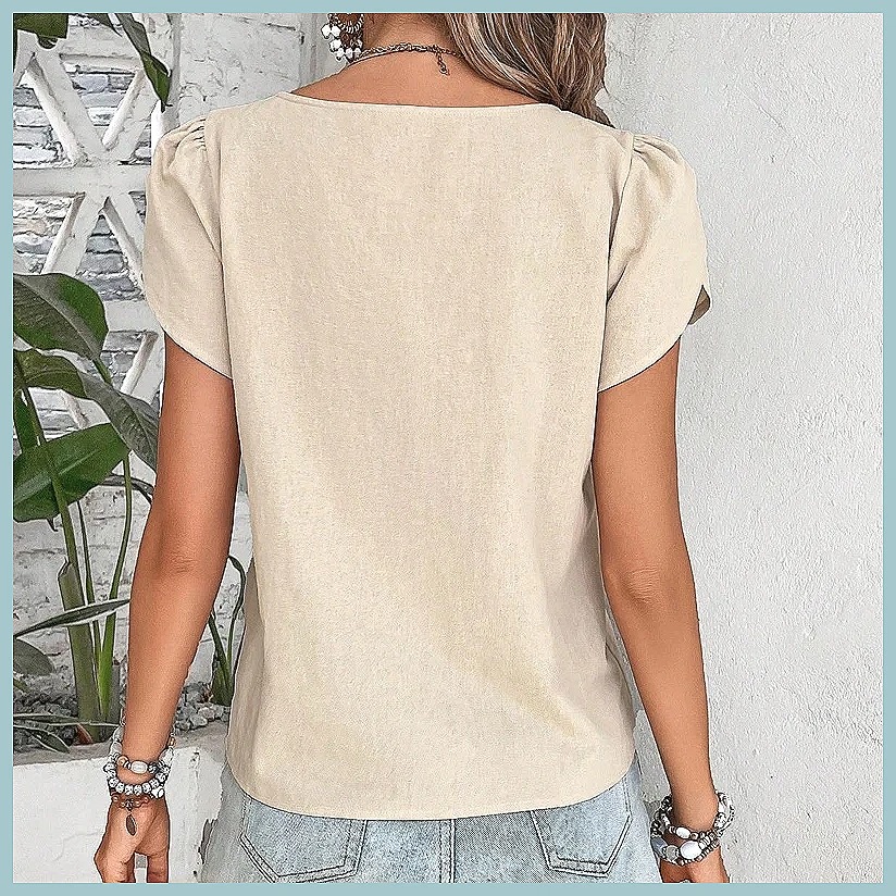 2024 Summer Vintage Solid Colo - đánh giá và giá Vintage Fashion For Women