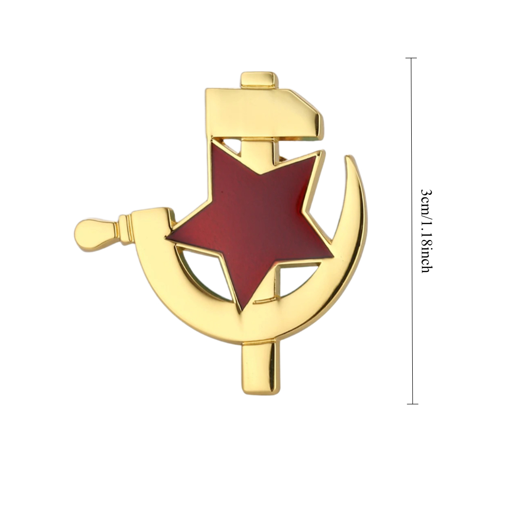 1pc Vintage Soviet Badge - Ham - đánh giá và giá Vintage Fashion Eras